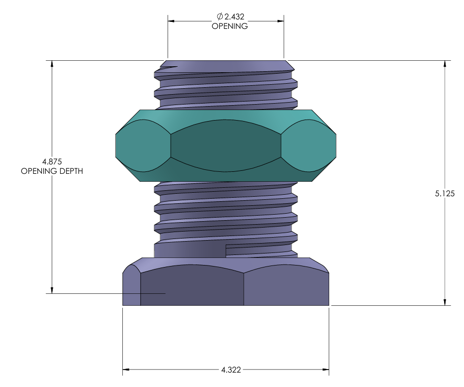 Bolt Pencil Cup - Download 3D Print Files or Purchase Finished Product