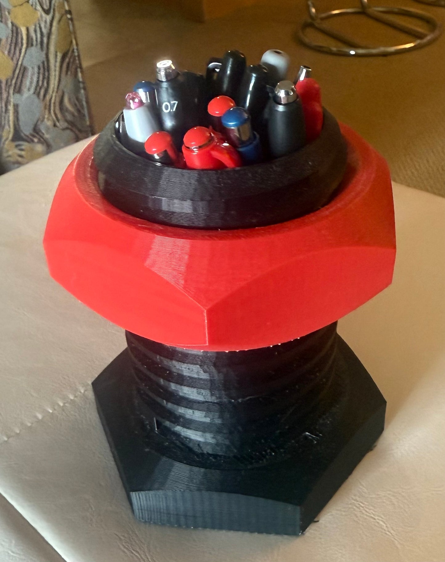Bolt Pencil Cup - Download 3D Print Files or Purchase Finished Product