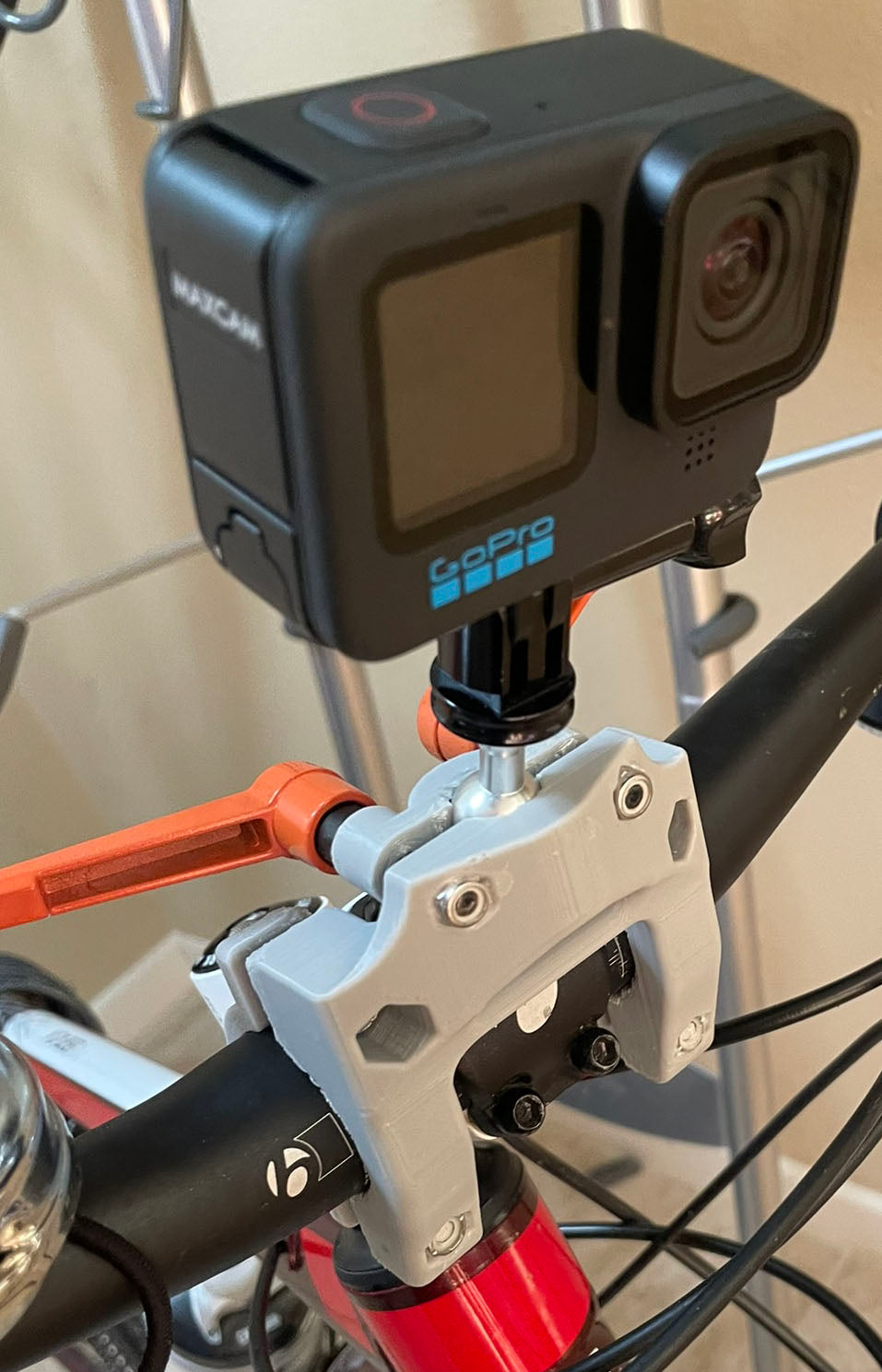 MOUNTAIN BIKE ACTION CAMERA GOPRO MOUNT