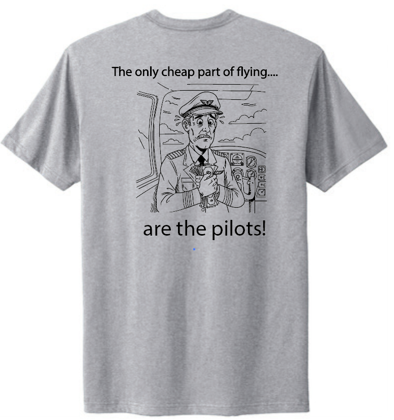 Short Sleeve Cheap Pilot T-Shirt