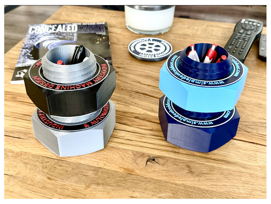 Bolt Pencil Cup - Download 3D Print Files or Purchase Finished Product