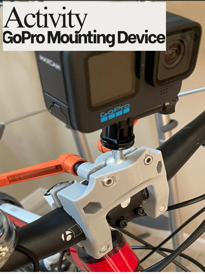 MOUNTAIN BIKE ACTION CAMERA GOPRO MOUNT