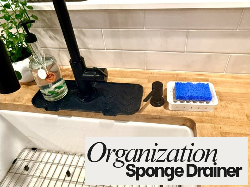 Kitchen Sponge Drainer Dish