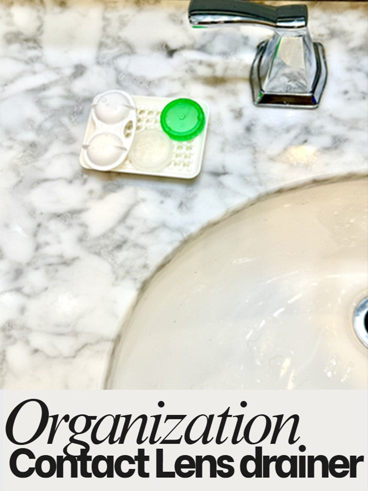 Contact Lens Case Drainer