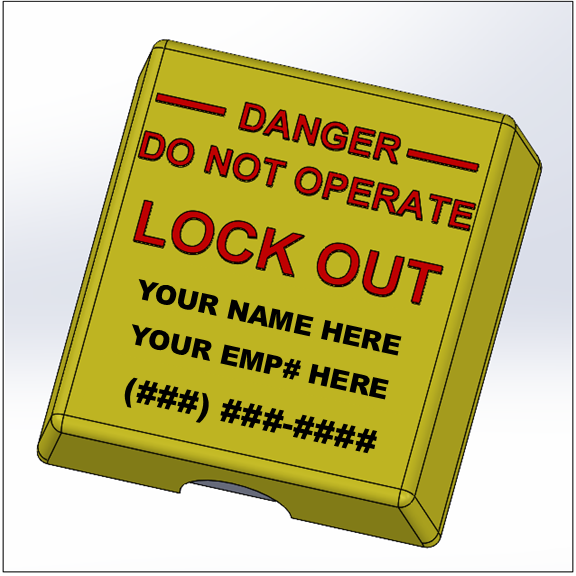 Personalized Safety Lock Out